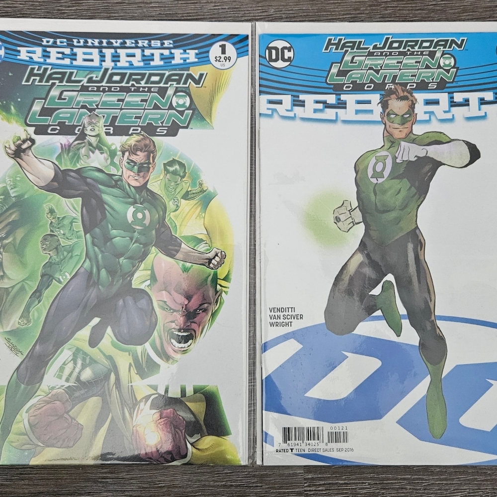 DC Hal Jordan and the Green Lantern Corps 1-13 + One Shot - Bagged and Boarded
